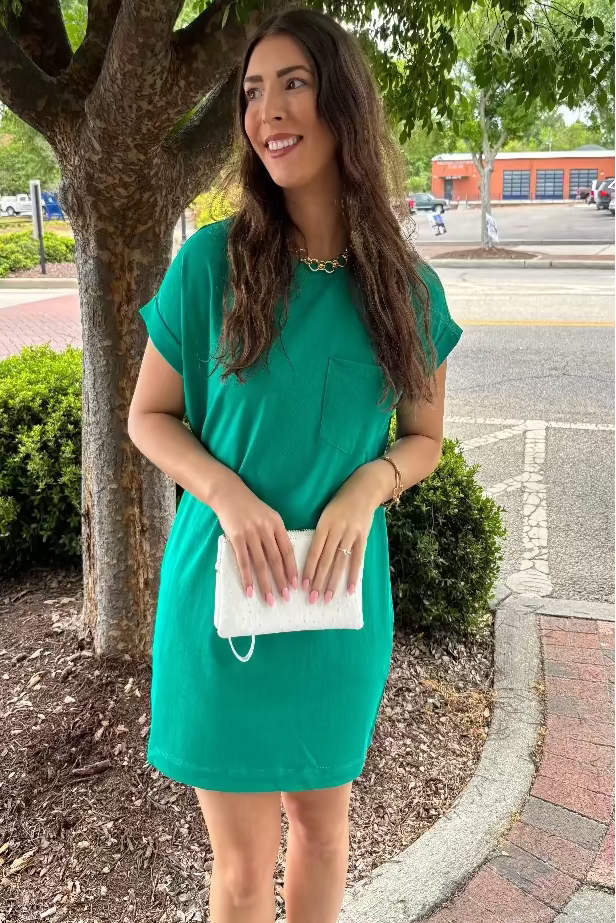 Everyday Essential Pocket Tee Dress