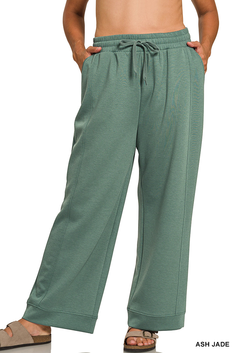 Gemma Comfy Pants - Ash Jade
