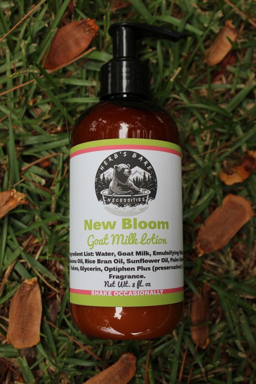 Herb's Bare Necessities Lotion - New Bloom