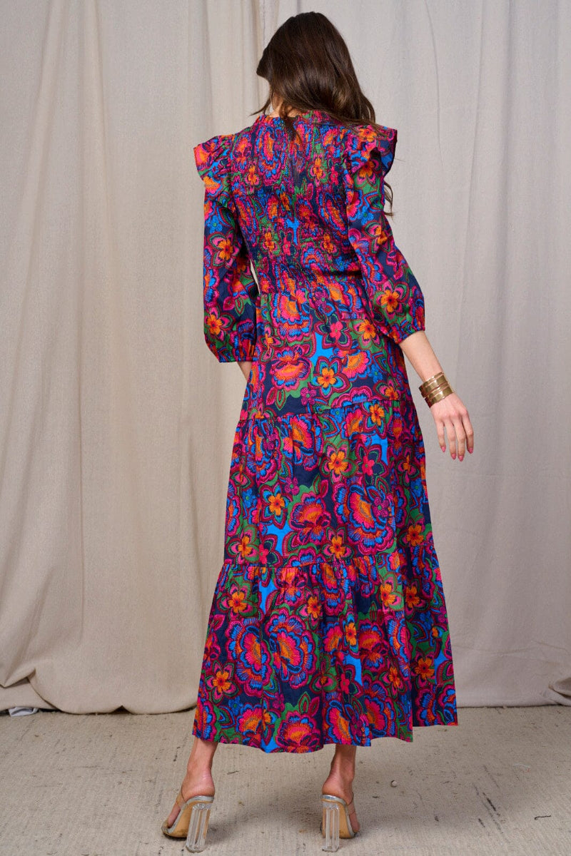 Sunday Best Maxi Dress - Floral Print