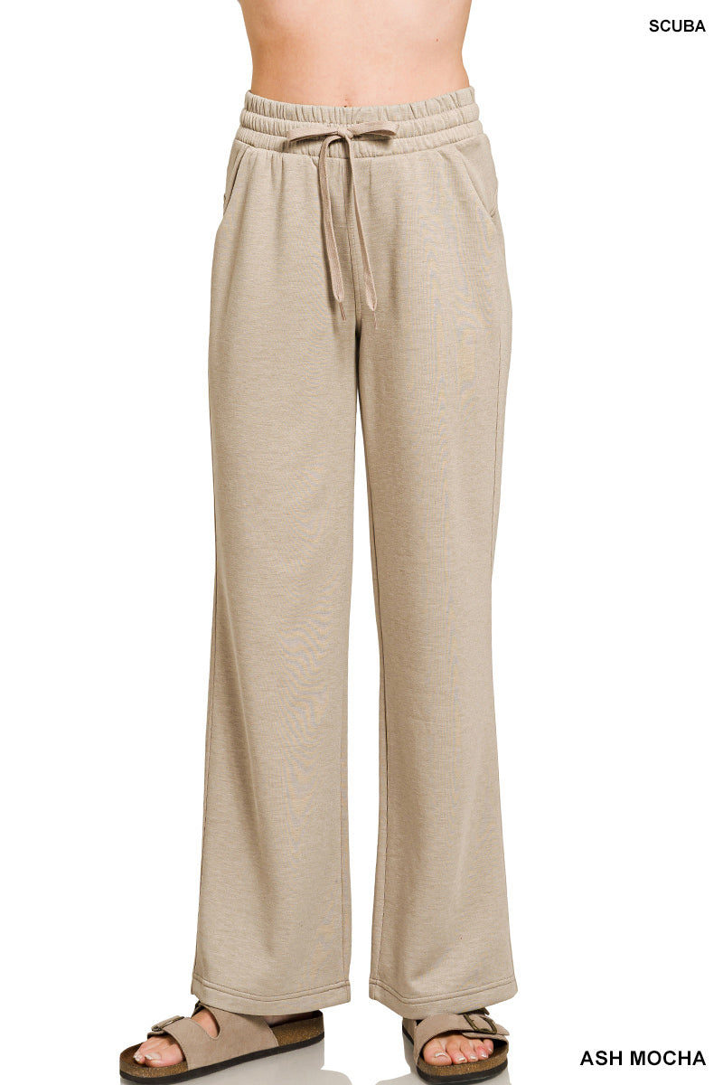 Tatum Comfy Pants - Ash Mocha