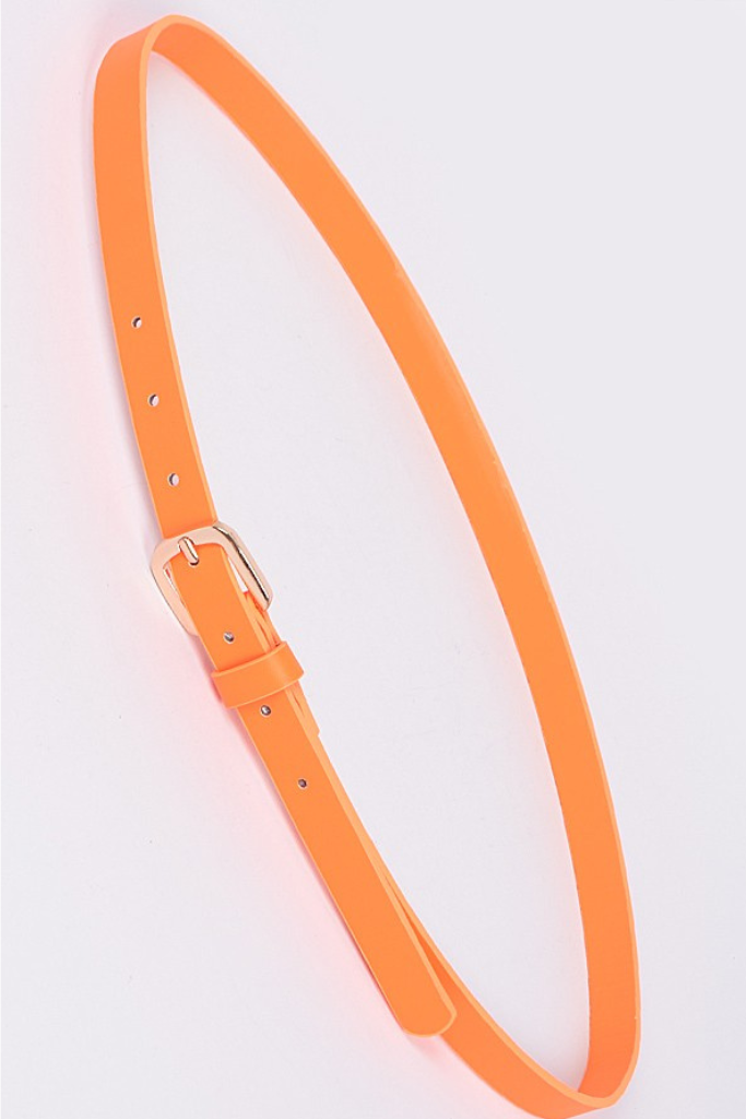Open Heart Belt - Orange