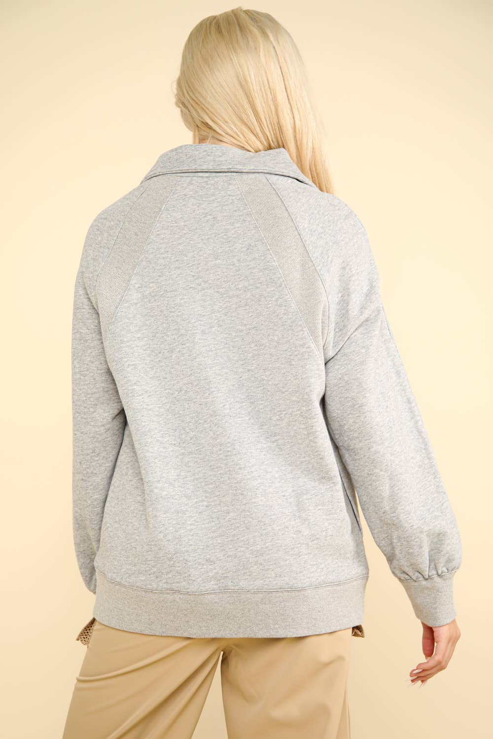 So Proud Oversized Sweatshirt - GRAY