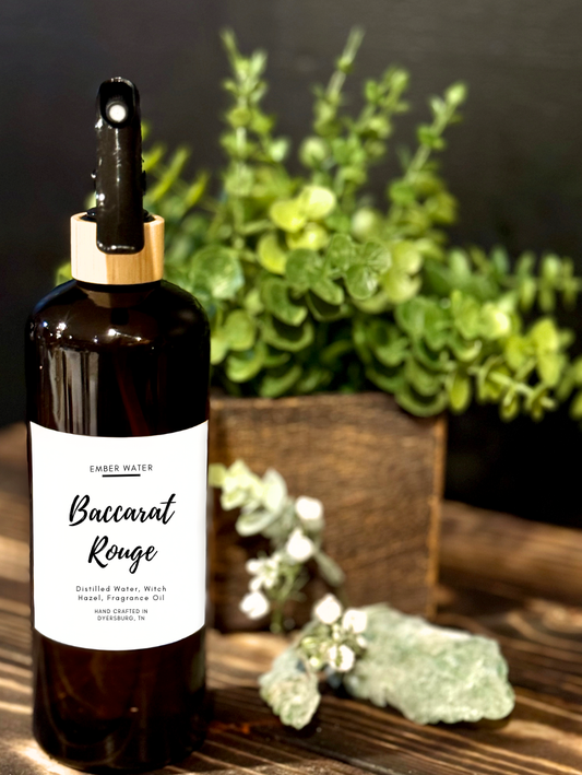 Baccarat Rouge Room + Linen Spray: Black