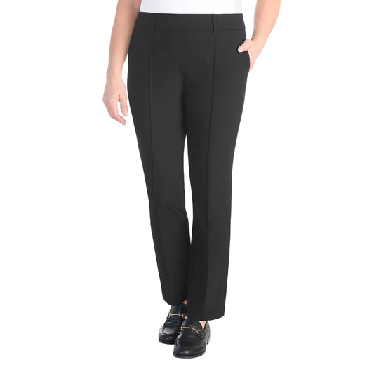 Aya Tummy Control Pull On Pants - Black