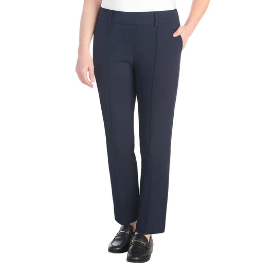 Aya Tummy Control Pull On Pants - Navy