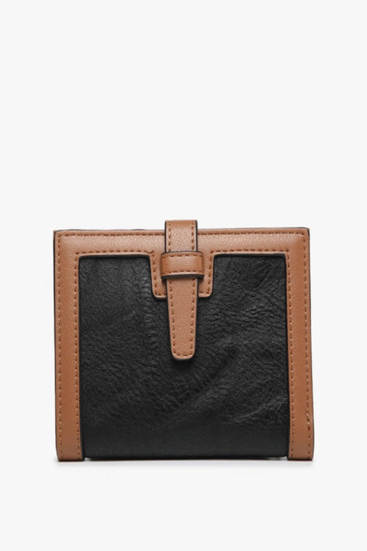 Bessie Canvas Wallet w/ Slip Closure