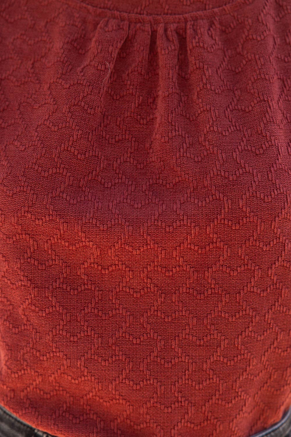 Fight For You Knit Top - Burgundy