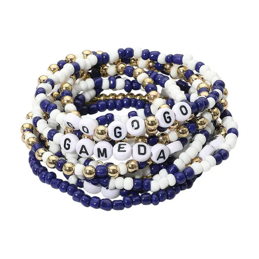 Gameday Layered Bracelets