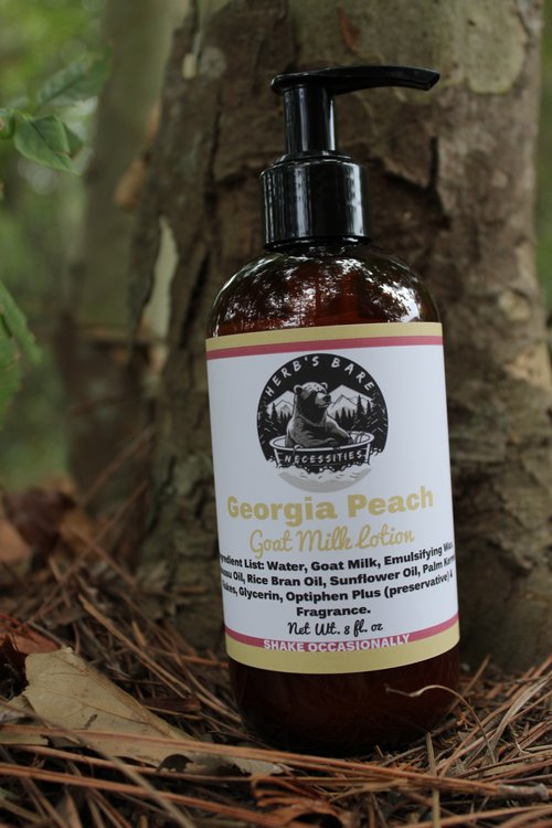 Herb's Bare Necessities Lotion - Georgia Peach