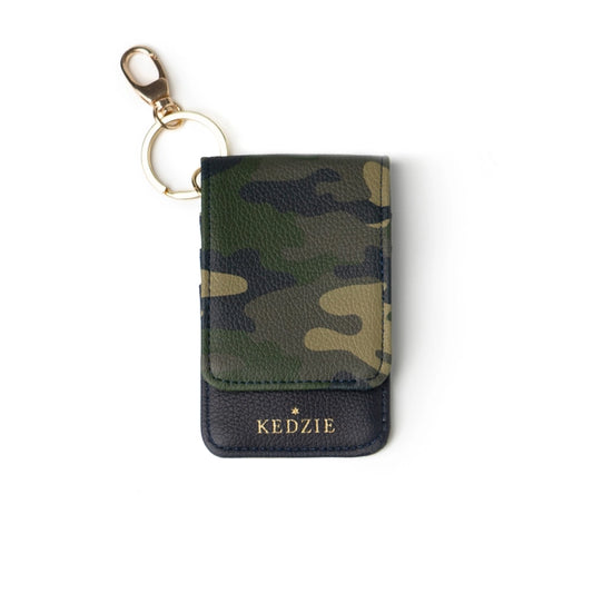 Id Holder Keychain Open