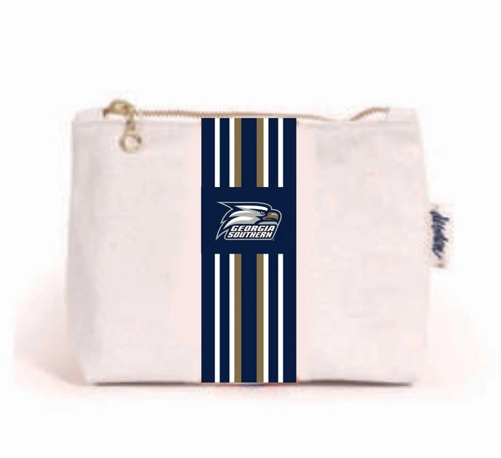 Small Canvas Pouch - Georgia Southern