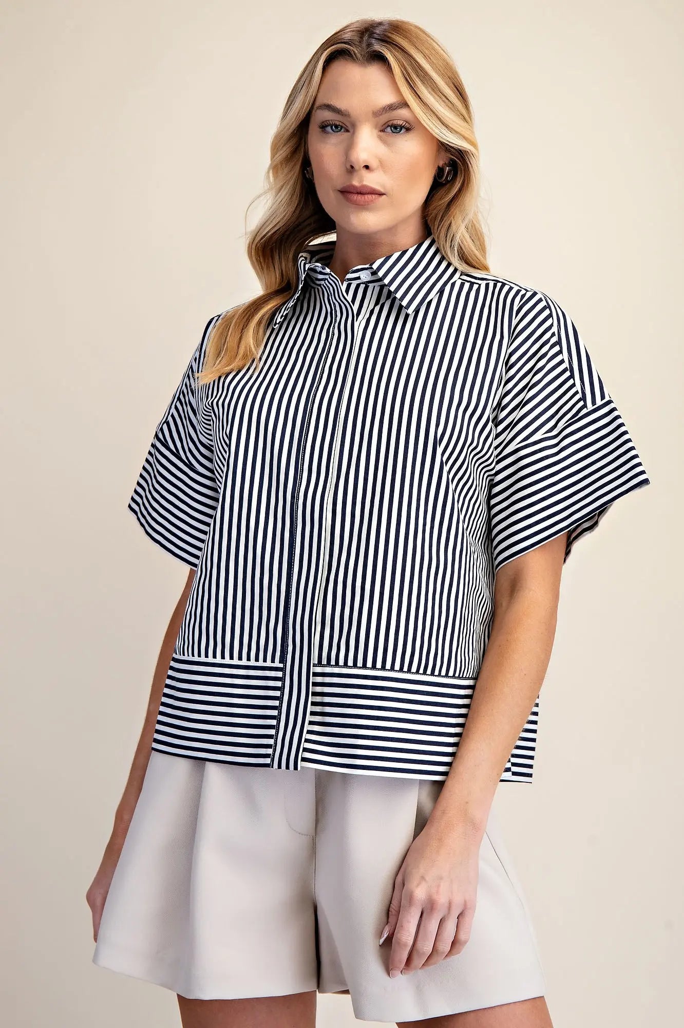 The Modern Muse Stripe Top
