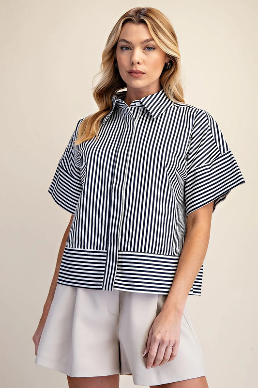 The Modern Muse Stripe Top