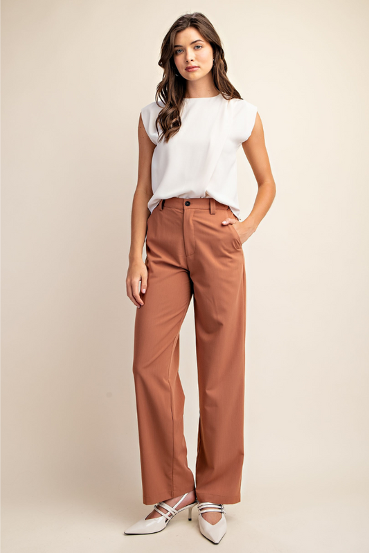 Picture It Tailored Pants - Clay