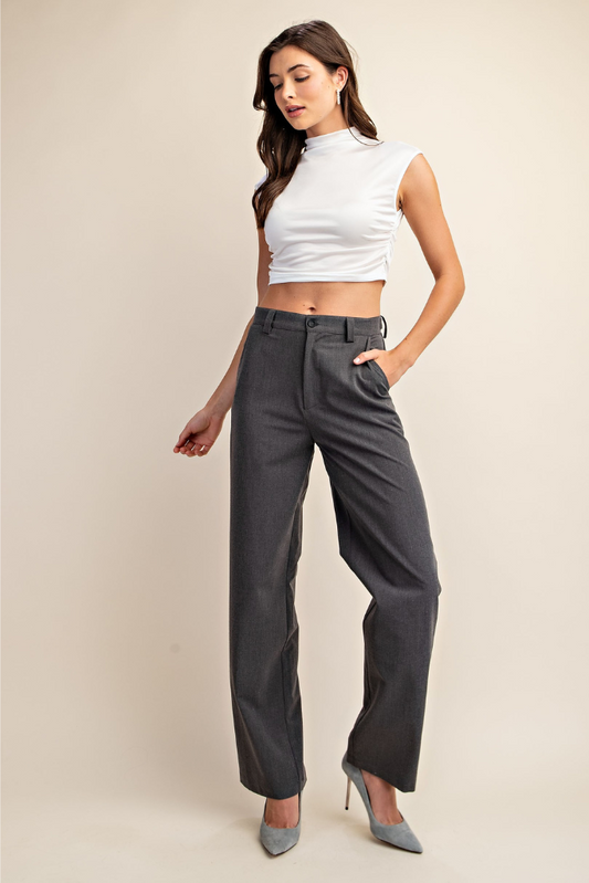 Picture It Tailored Pants - Charcoal