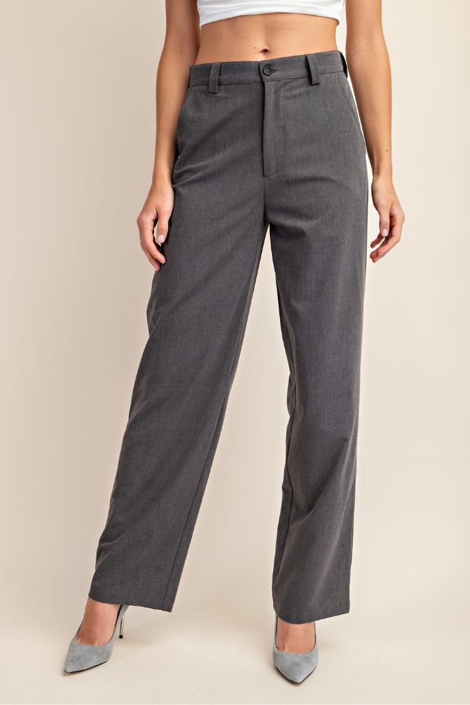 Picture It Tailored Pants - Charcoal