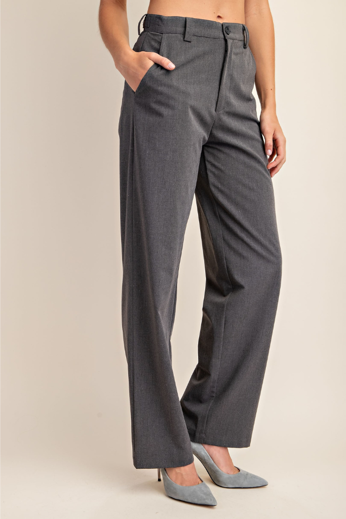 Picture It Tailored Pants - Charcoal