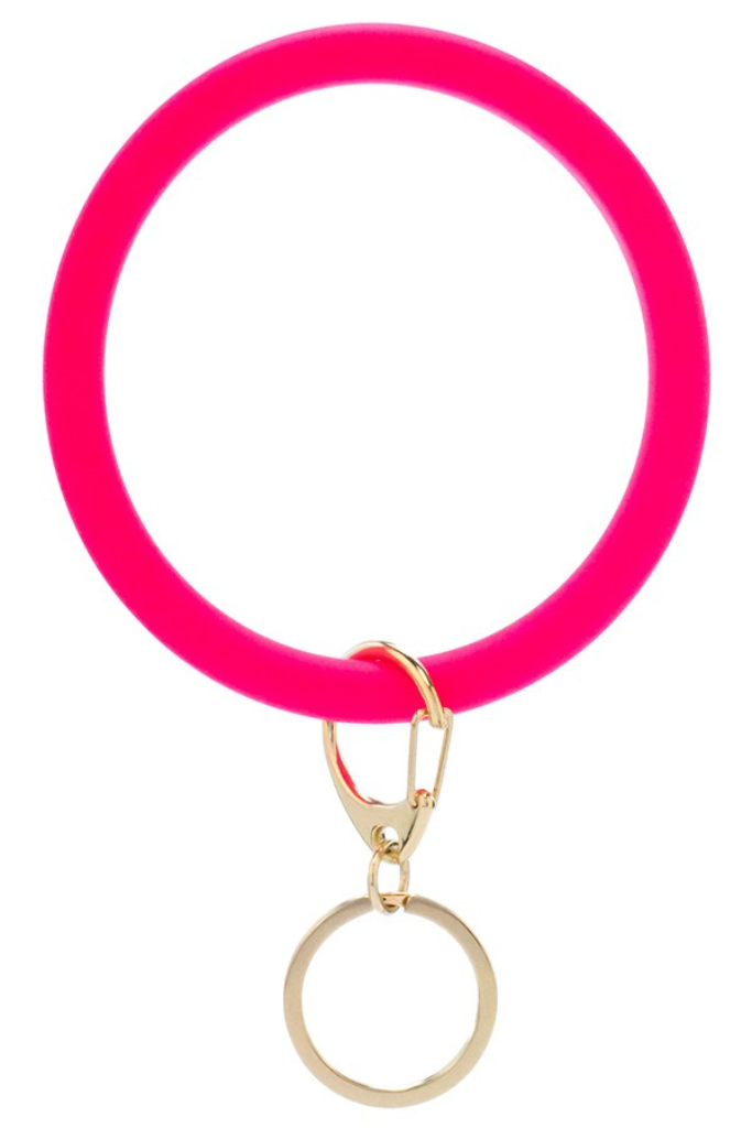 Silicone Key Ring -