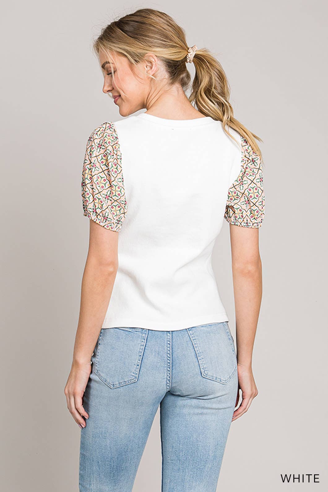 Walk In Belief Top - White