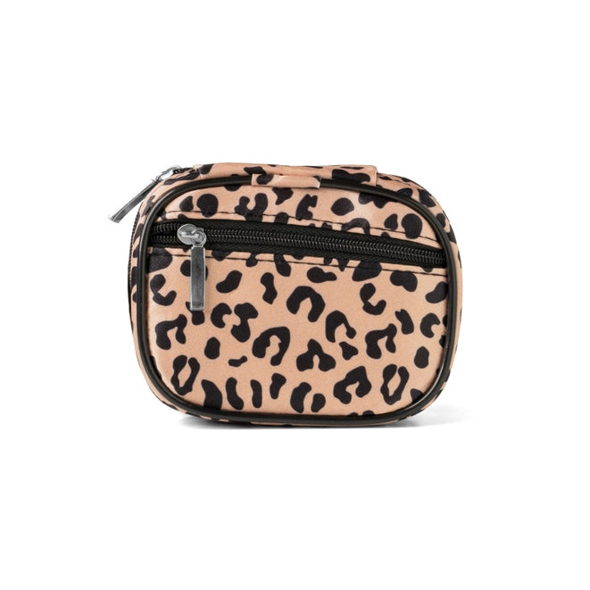 Wellness Keeper Zippered Pill & Vitamin Case- Leopard